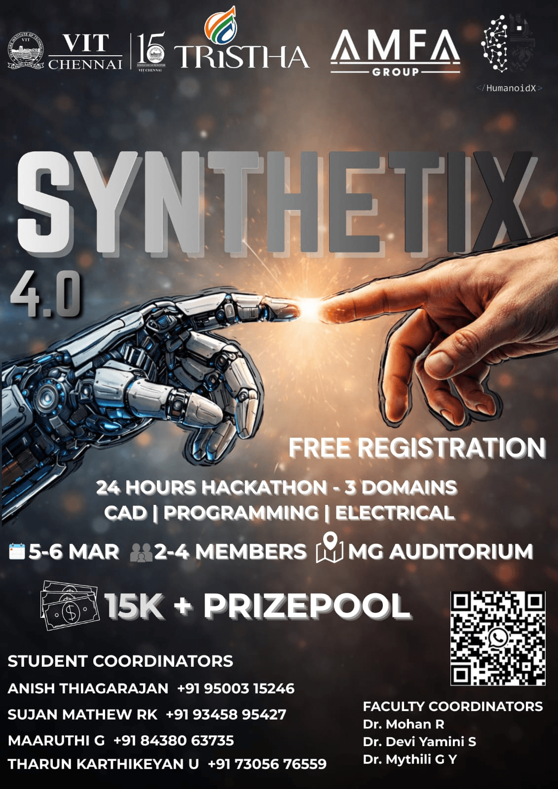 Synthetix 4.0 Hackathon Poster